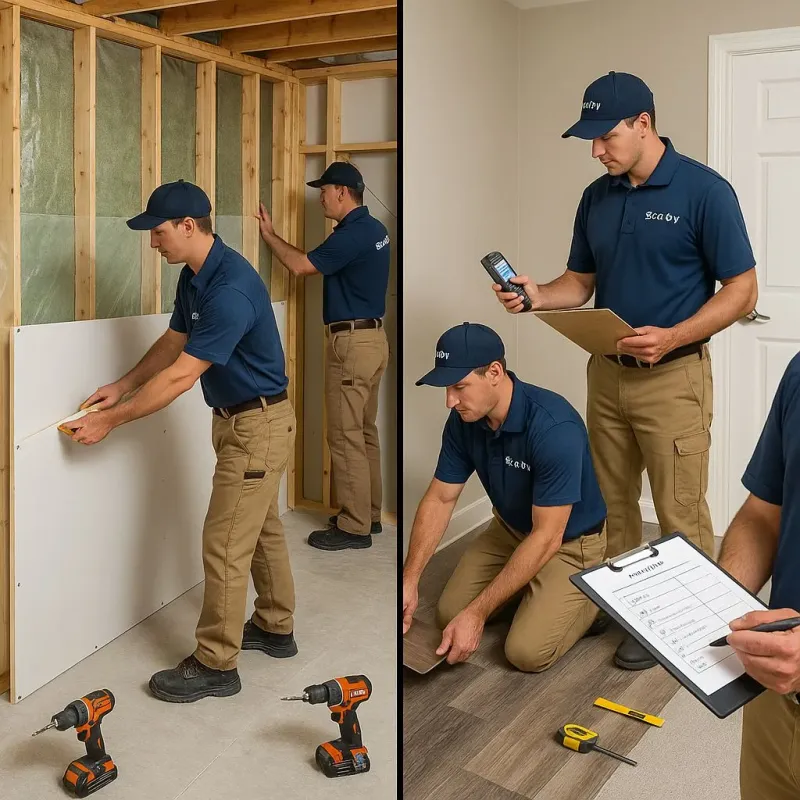 Repairs and Reconstruction process in Woodburn, VA